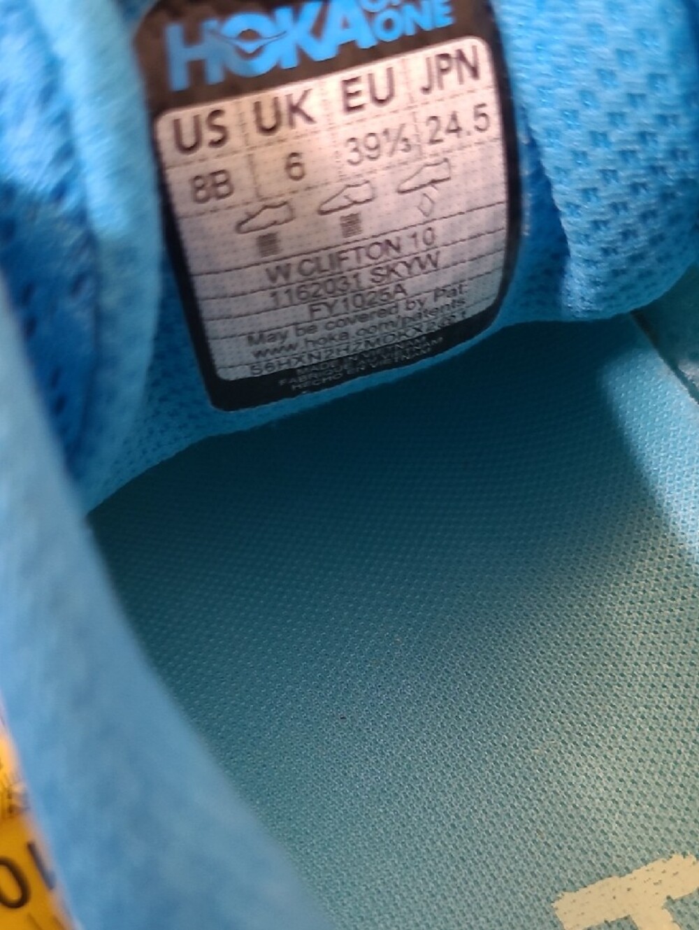 Hoka Women's Running Sneakers in Bright Aqua - Picture 2 of 15